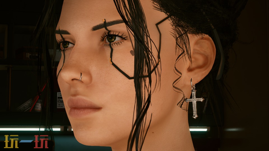 赛博朋克2077美化精致MOD-高分辨率女性面部身体纹理
