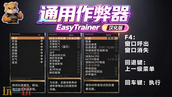 赛博朋克2077内置作弊器MOD合集-丽姿超梦通用作弊器一键安装