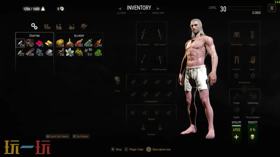 巫师3次世代必备便利MOD合集-更多经验金币物品堆叠9000负重一键安装