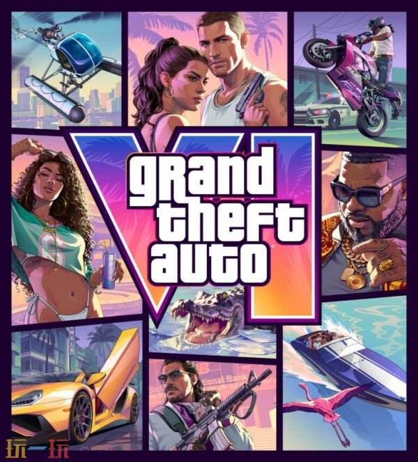 《侠盗猎车手GTA6》游戏封面预告公布！将于6月25日开启预购
