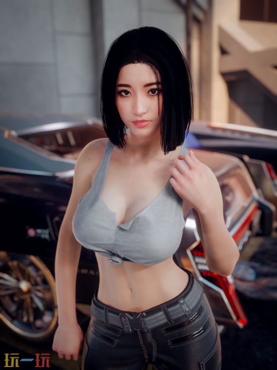 赛博朋克2077绅士清凉MOD-女V性感天使身材火辣天使身材一键安装