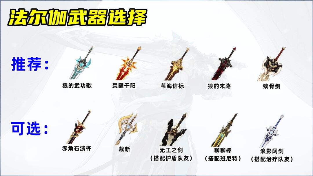 《原神》法尔伽培养攻略 《原神》法尔伽怎么点技能