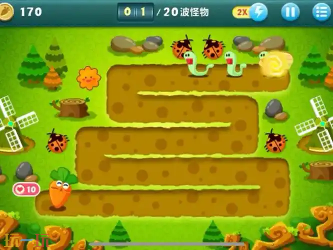 保卫萝卜无敌版在线玩 保卫萝卜无敌版入口