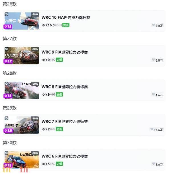 Steam今日史低游戏分享！7月6日史低佳作推荐