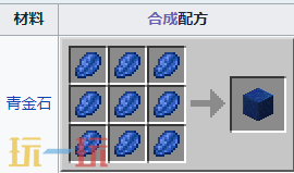 我的世界青金石块怎么合成 青金石块获得方法介绍