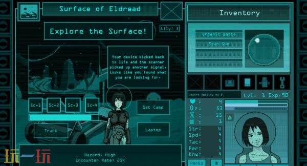 恐怖肉鸽游戏《Eldread: Horrors of a Dark Moon》现已上架Steam商店