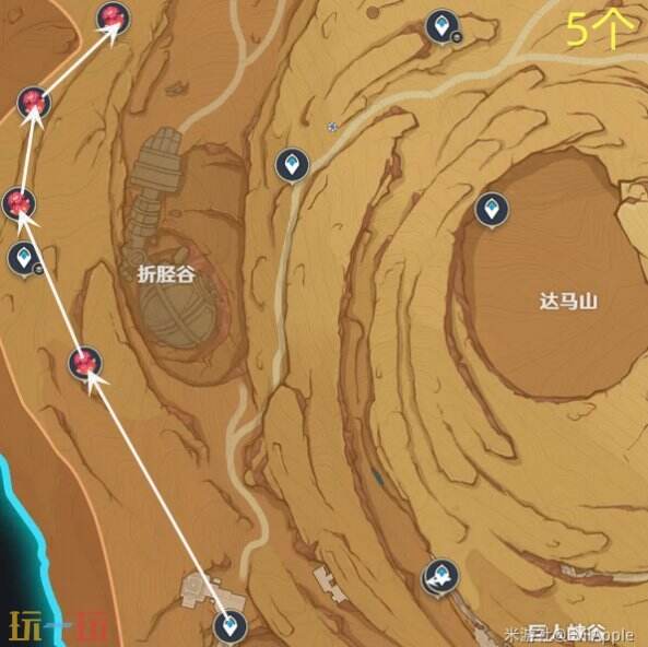 原神赤念果采集路线图 原神赤念果在哪获得