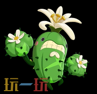 《洛克王国:世界》蹦蹦花(象牙球形态)精灵图鉴