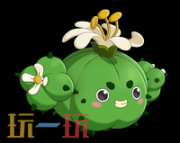 《洛克王国：世界》蹦蹦草（象牙球形态）精灵图鉴