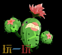 《洛克王国：世界》蹦蹦花（短毛球形态）精灵图鉴
