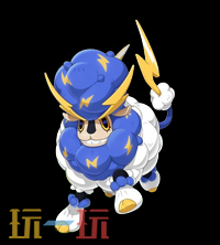 《洛克王国:世界》电球咩咩精灵图鉴