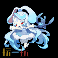 《洛克王国:世界》雪影冰灵(首领形态)精灵图鉴