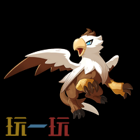 《洛克王国:世界》神圣狮鹫(崖间地的样子)精灵图鉴