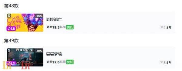 Steam今日史低游戏分享!7月14日史低佳作推荐