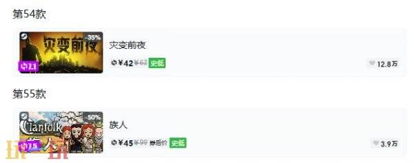 Steam今日史低游戏分享!7月14日史低佳作推荐
