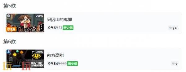 Steam今日史低游戏分享!7月14日史低佳作推荐