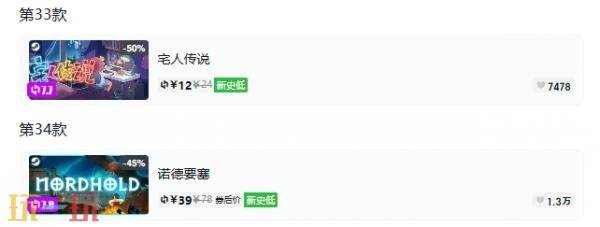 Steam今日史低游戏分享!7月14日史低佳作推荐