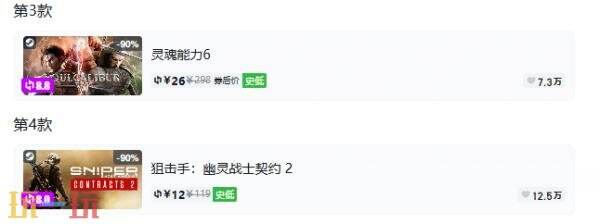 Steam今日史低游戏分享!7月14日史低佳作推荐