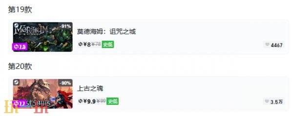 Steam今日史低游戏分享!7月14日史低佳作推荐