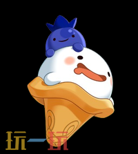 《洛克王国：世界》香草甜甜（蓝莓饰品）精灵图鉴
