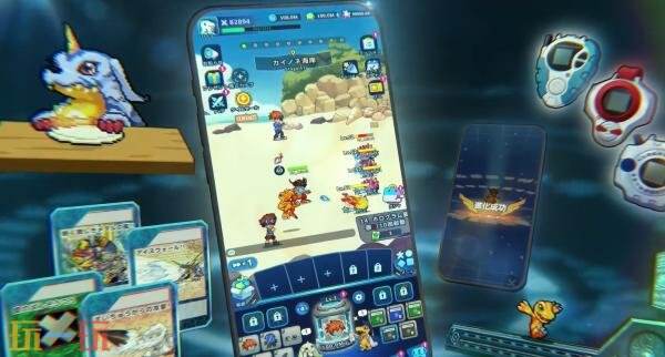 万代手游新作怪兽养成RPG《数码宝贝UP》现已正式上线!