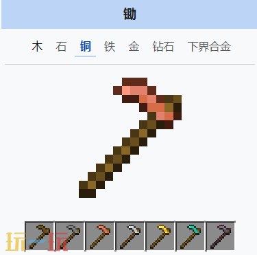 我的世界铜锄有什么用 我的世界MC铜锄介绍大全
