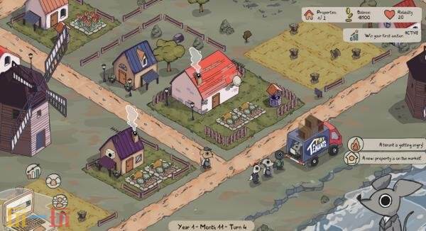 房产经营管理游戏《Tiny Tenants》将于2027年推出