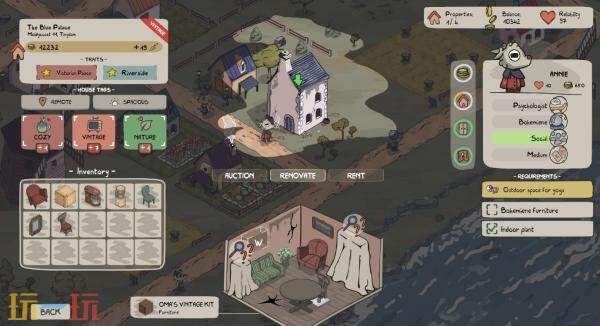 房产经营管理游戏《Tiny Tenants》将于2027年推出