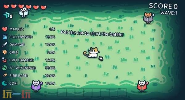 轻松又刺激弹幕射击游戏《摸猫猫》现已发售!首发九折优惠