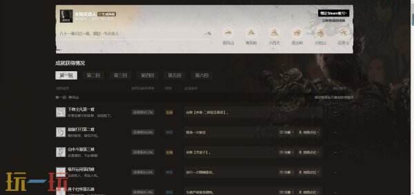 黑神话悟空收集互动地图链接 黑神话悟空游戏地图工具