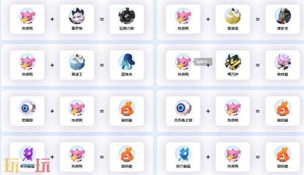热浪鸭配种公式 幻兽帕鲁热浪鸭配种