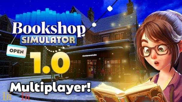 精品书店经验模拟《Bookshop Simulator》1.0正式版现已发售