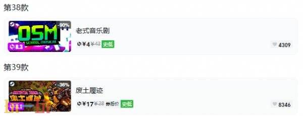 Steam今日史低游戏分享!7月21日史低佳作推荐