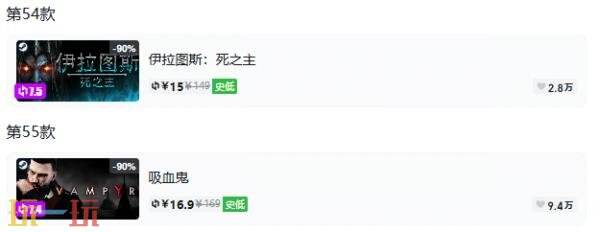 Steam今日史低游戏分享!7月21日史低佳作推荐