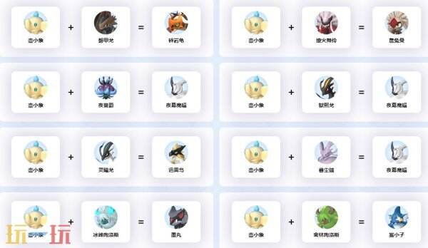 幻兽帕鲁壶小象配对表 幻兽帕鲁壶小象配种