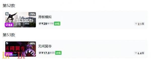 Steam今日史低游戏分享!7月22日史低佳作推荐