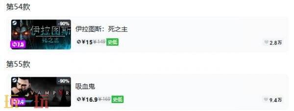 Steam今日史低游戏分享!7月22日史低佳作推荐