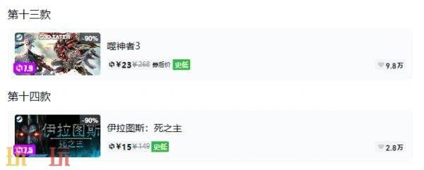Steam今日史低游戏分享!7月22日史低佳作推荐