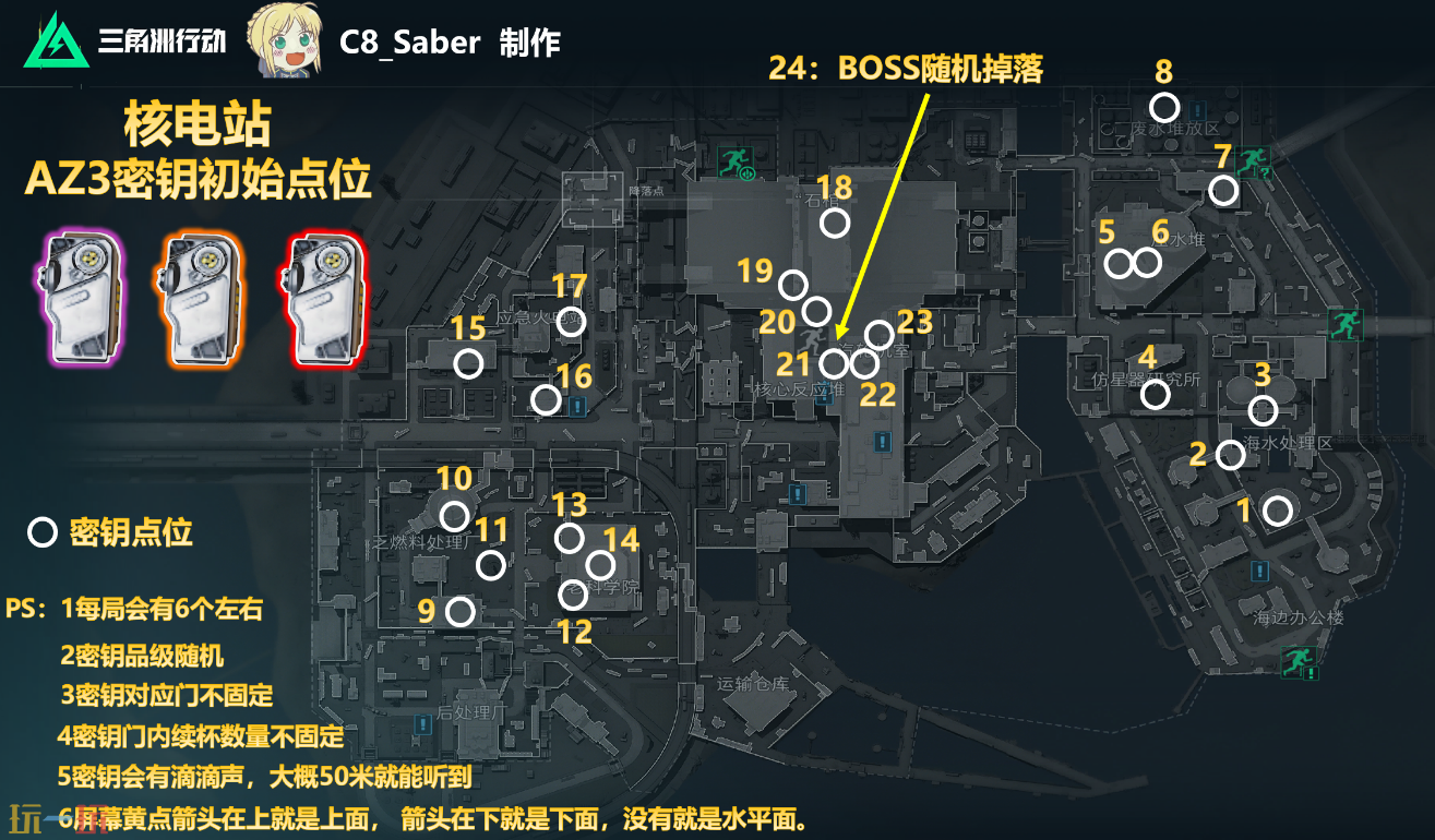 三角洲行动AZ3密钥的位置在哪 AZ3密钥刷新点位大全