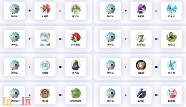 幻兽帕鲁冰刺鼠能配种什么 幻兽帕鲁冰刺鼠繁育公式