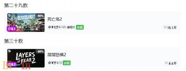 Steam今日史低游戏分享!7月23日史低佳作推荐