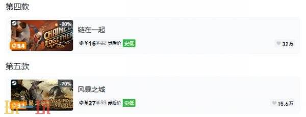 Steam今日史低游戏分享!7月23日史低佳作推荐