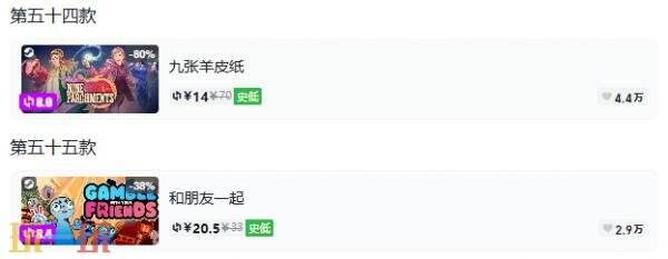 Steam今日史低游戏分享!7月23日史低佳作推荐