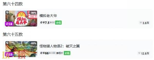 Steam今日史低游戏分享!7月23日史低佳作推荐