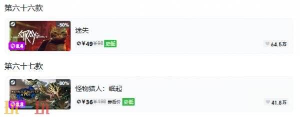 Steam今日史低游戏分享!7月23日史低佳作推荐