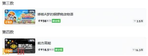 Steam今日史低游戏分享!7月23日史低佳作推荐