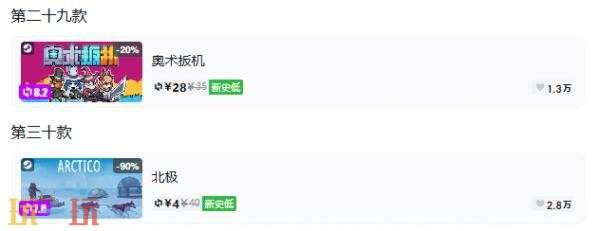Steam今日史低游戏分享!7月23日史低佳作推荐