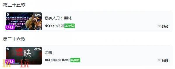 Steam今日史低游戏分享!7月23日史低佳作推荐
