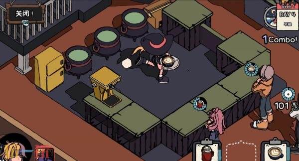 咖啡馆经营肉鸽动作《HIPS N NOSES》试玩Demo7月31日上线