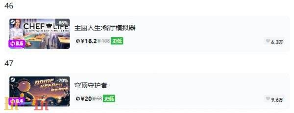 Steam今日史低游戏分享！7月24日史低佳作推荐